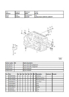 Volvo BL71B Backhoe Loader Parts Catalogue Manual (SN: 1415041 and up)
