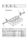 Volvo EC50 Compact Excavator Parts Catalogue Manual (SN: 10151 and up)