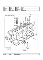 Volvo EC50 Compact Excavator Parts Catalogue Manual (SN: 10151 and up)