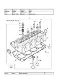 Volvo EC50 Compact Excavator Parts Catalogue Manual (SN: 10151 and up)