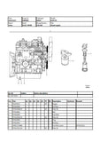 Volvo EC50 VV Compact Excavator Parts Catalogue Manual (SN: 10151 and up)