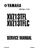 2011 Yamaha XVZ13TFSA Royal Star Service Repair Manual