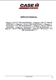 CASE IH Magnum 380 Rowtrac™ CVT TIER 4B Tractor Service Repair Manual [ZHRF04001 - ]