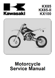 2006 KAWASAKI KX85B6F Service Repair Manual