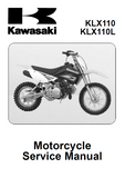 2014 KAWASAKI KLX110DE Service Repair Manual