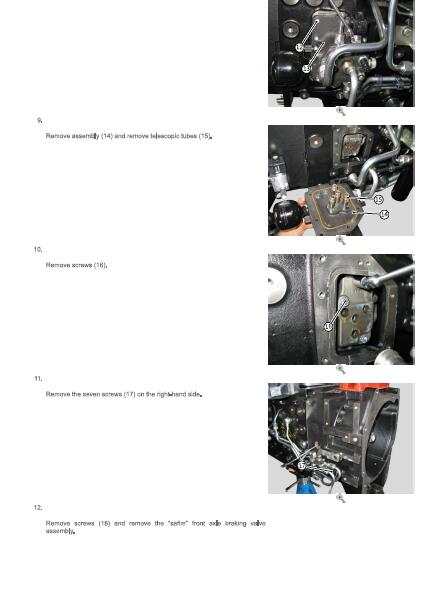Deutz Fahr agrotron l720 Tractor Service Repair Manual (SN: 10010 and ...