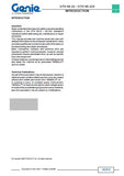 Genie GTH 66-22S Telehandler Service Repair Manual