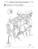 JCB 1CX BACKHOE LOADER Parts Catalogue Manual (Serial Number: 00751000-00751599)
