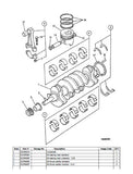 JCB 1CX BACKHOE LOADER Parts Catalogue Manual (Serial Number: 00751000-00751599)