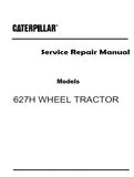 Caterpillar Cat 627H WHEEL TRACTOR (Prefix DBW) Service Repair Manual (DBW00001 and up)