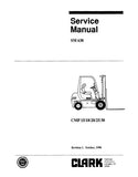 Clark CMP18 Forklift Service Repair Manual