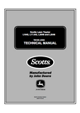 John Deere L2048 Scotts Lawn Tractor Service Repair Manual (tm1949)