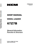 Kawasaki 67Z7B WHEEL LOADER Service Repair Manual (Serial No. 65C5-5001 and up)