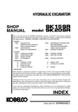 Kobelco SK15SR Mini Excavator Service Repair Manual (SK15SR: PU06001 ～)