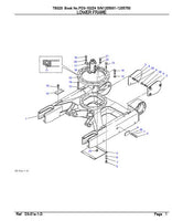 Takeuchi TB020 Compact Excavator Parts Catalogue Manual (SN: 1205001-1205750)