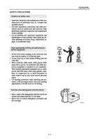 Takeuchi TB28FR Compact Excavator Service Repair Manual