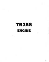 Takeuchi TB35S Compact Excavator (Engine) Parts Catalogue Manual