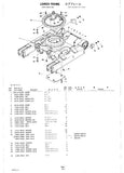 Takeuchi TB45 Compact Excavator Parts Catalogue Manual