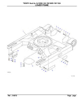 Takeuchi TB53FR Compact Excavator Parts Catalogue Manual (SN: 15810005-15811324)