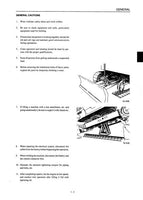 Takeuchi TB070 Compact Excavator Service Repair Manual (Serial No. 1703004 and up)