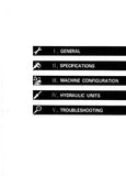 Takeuchi TB015 Compact Excavator Service Repair Manual (Serial Number: TB015: 1153001 and up)