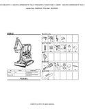 Kubota U20-3 (SN: 21338-22721) Excavator Parts Catalogue Manual (Publishing ID: BKIDA0179)