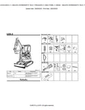 Kubota U25-3 (SN: 23153-26331) Excavator Parts Catalogue Manual (Publishing ID: BKIDA0180)