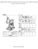 Kubota U25-3 ALPHA (SN: 20001-59999) Excavator Parts Catalogue Manual (Publishing ID: BKIDA0212)