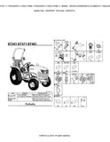 Kubota ST401 Tractor Parts Catalogue Manual (Publishing ID: BKIDK5260)