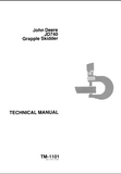 John Deere JD740 Grapple Skidder Service Repair Manual (tm1101)