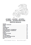 CASE IH JX1060V Tractor Service Repair Manual