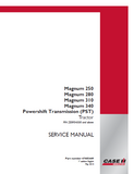 CASE IH Magnum 280 Powershift Transmission (PST) Tier 4B Tractor Service Repair Manual (PIN ZERF04500 and above)
