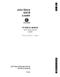 JOHN DEERE 644b LOADER Service Repair Manual (TM1095)