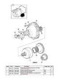 JCB 3CX SM-4T PC (Centremount Servo ARAK Engine) BACKOHE LOADER Parts Catalogue Manual (Serial Number: 00480988-00499999)