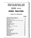 John Deere 3010 Wheel Tractor Service Repair Manual (sm2041)