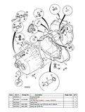 JCB 3CX SM-4T PC (Centremount Servo ARAK Engine) BACKOHE LOADER Parts Catalogue Manual (Serial Number: 00480988-00499999)