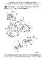 JCB 3CX SM444 SUPER BACKOHE LOADER Parts Catalogue Manual (Serial Number: 00930000-00959999)