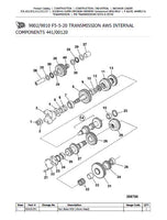 JCB 3CX SM444 SUPER BACKOHE LOADER Parts Catalogue Manual (Serial Number: 00930000-00959999)