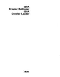John Deere 550A Crawler Bulldozer Service Repair Manual (tm1292)