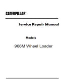 Caterpillar Cat 966M Wheel Loader (Prefix LMM) Service Repair Manual (LMM00001 and up)