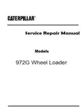 Caterpillar Cat 972G Wheel Loader (Prefix 6AW) Service Repair Manual (6AW00001 and up)
