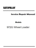 Caterpillar Cat 972G WHEEL LOADER (Prefix AAW) Service Repair Manual (AAW00197 and up)