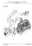 Massey Ferguson 6499 TRACTOR (TIER 3) (|---> T197077) Service Parts Catalogue Manual (Part Number : 3906159)