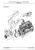 Massey Ferguson 6497 TRACTOR (TIER 3) (|---> T176049) Service Parts Catalogue Manual (Part Number : 3906158)
