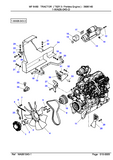 Massey Ferguson 6480 TRACTOR (TIER 3 / Perkins Engine) Service Parts Catalogue Manual (Part Number : 3906140)