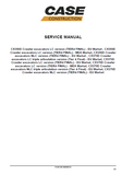 CASE CX370D Crawler Excavator Service Repair Manual