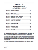 CASE IH DX21 Tractor Service Repair Manual