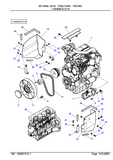 Massey Ferguson 6470 TRACTORS Service Parts Catalogue Manual (Part Number : 1637455)