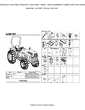 Kubota L2501DT Tractor Parts Catalogue Manual (Publishing ID: BKIDK5230)