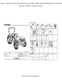 Kubota L4100H Tractor Parts Catalogue Manual (Publishing ID: BKIDK5009)